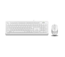 A4 TECH F1010 KABLOLU USB STANDART BEYAZ Q KLAVYE+MOUSE