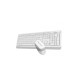 A4 TECH FG1010 KABLOSUZ STANDART BEYAZ Q KLAVYE MOUSE