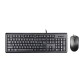 A4 TECH KR-9276 USB MULTİMEDYA SİYAH Q KLAVYE MOUSE