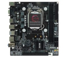 AFOX IH110D4-MA2-V4 2xDDR4 VGA+HDMI 1xGLAN 1x M.2 NVMe Gen3 1151Pin ANAKART