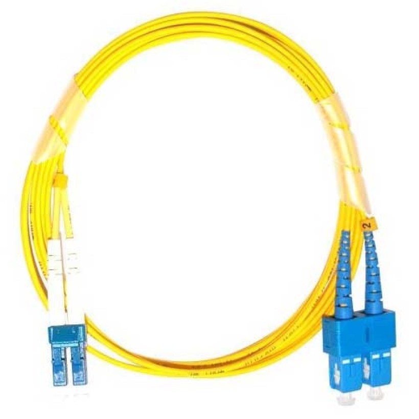 ERAT E9DXSCLC2D0020 SC-LC DUPLEX SM 9/125 PATCH CORD 2 MT