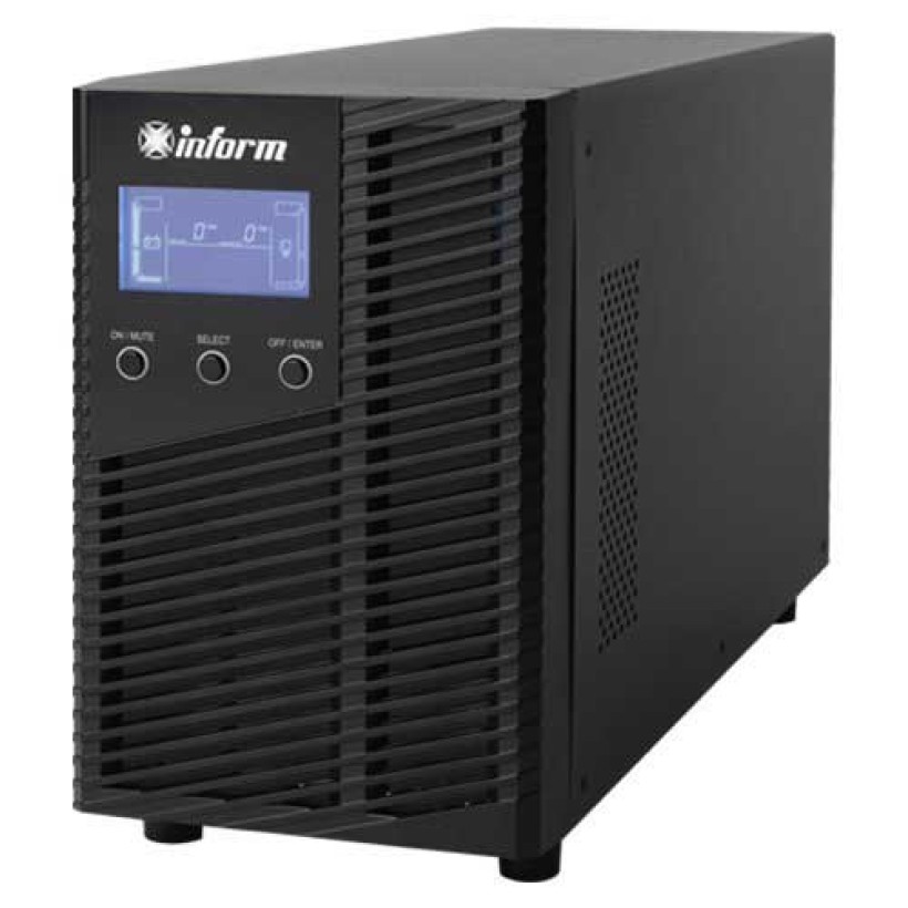INFORM SİNÜS EVO 3KVA 5-12DK LED GÖSTERGE 6x12V/9AH 1F/1F ONLİNE UPS 879011003000 