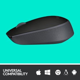 LOGITECH B170 910-004798 KABLOSUZ 1000 DPI SİYAH MOUSE       