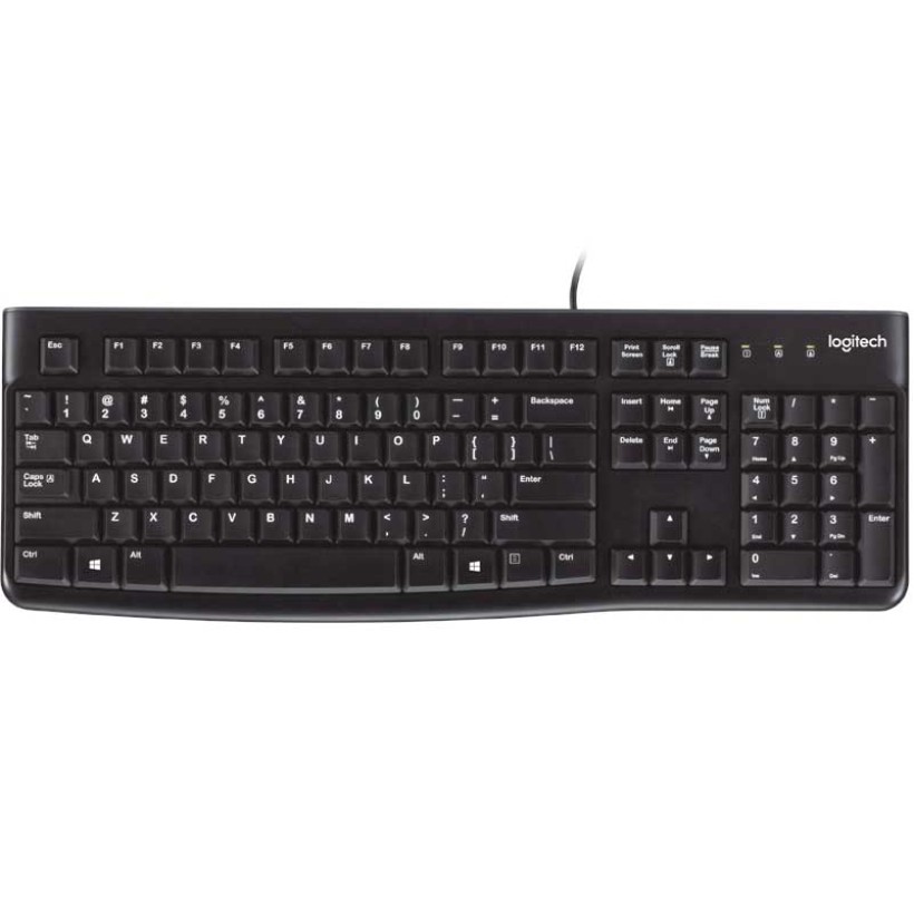LOGITECH K120 920-002505 SİYAH USB TR KLAVYE Q
