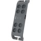 PHILIPS SPN3180A/62 2400J 8'Lİ / 2M AKIM KORUMALI PRİZ