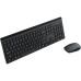 RAPOO 8110M KABLOSUZ SİYAH Q KLAVYE+MOUSE