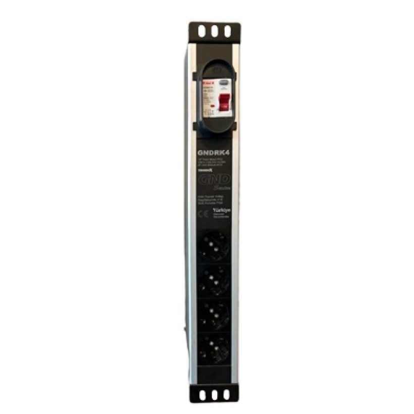 TRIMBOX GNDRK4 4LÜ RACK KABİN PRİZ