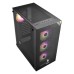 VENTO VG4200S 750W 80+ BR GEN5 4x12CM RGB FAN E-ATX MESHED PANEL 2xUSB2.0/1xUSB3.0 SİYAH GAMING KASA
